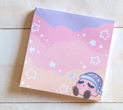 Pastel Clouds Memo Pad