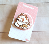 Pikachai Latte Enamel Pin