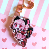 Mew Mew Double-Sided Keychain